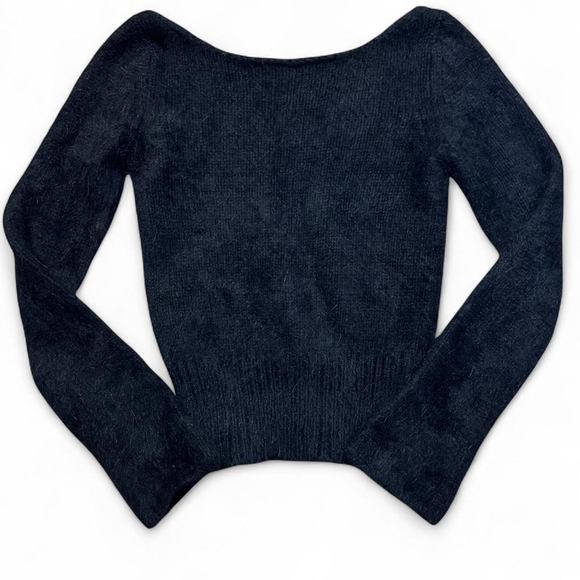 Vintage banana republic rabbit hair wool blend sweater size medium - Picture 1 of 8